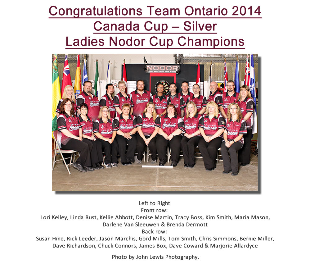 Team Ontario Results